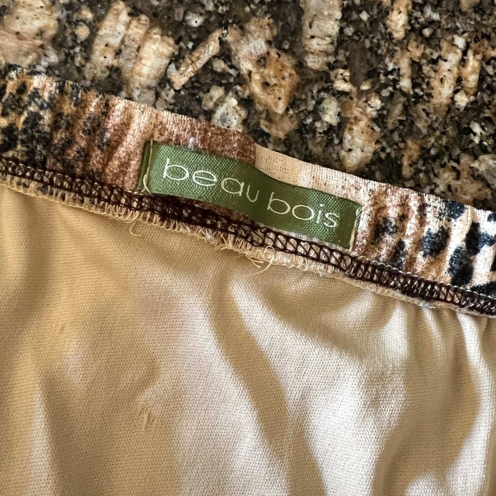 Beau Bois Cheetah Print Skirt - Size Small - Picture 3 of 4
